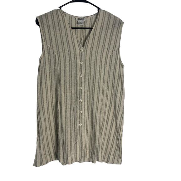 Sostanza Contemporary‎ Apparel Vintage Women's Size Medium Silk Top - Picture 1 of 8